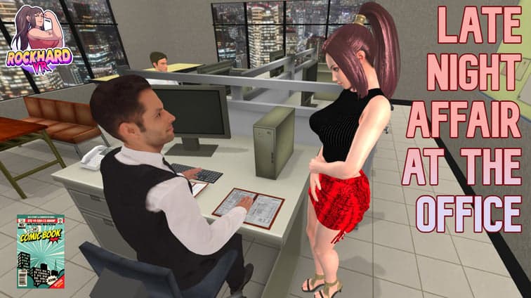 Late Night Affair At The Office VR porn game thumbnail