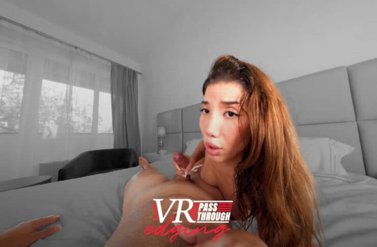 Edging till ten seconds in her tight pussy make you cum hardcore directors cut [Passthrough] VR porn video thumbnail by VRedging Passthrough