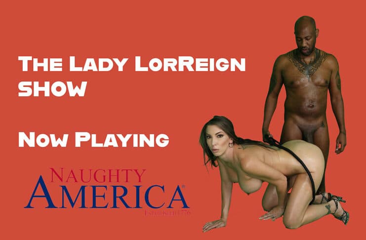 Lady LorReign in “Shows” VR porn video thumbnail by Naughty America VR
