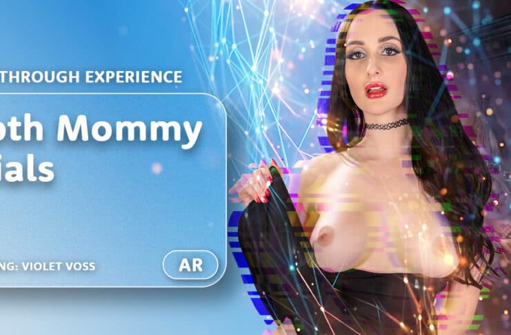 Goth Mommy Trials [Passthrough] VR porn video thumbnail by AR Porn
