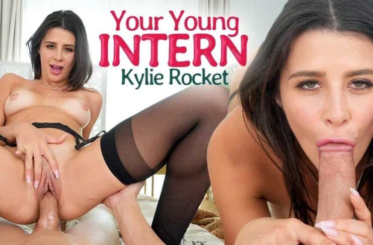 Your Young Intern Kylie Rocket VR porn video thumbnail by PornCornVR